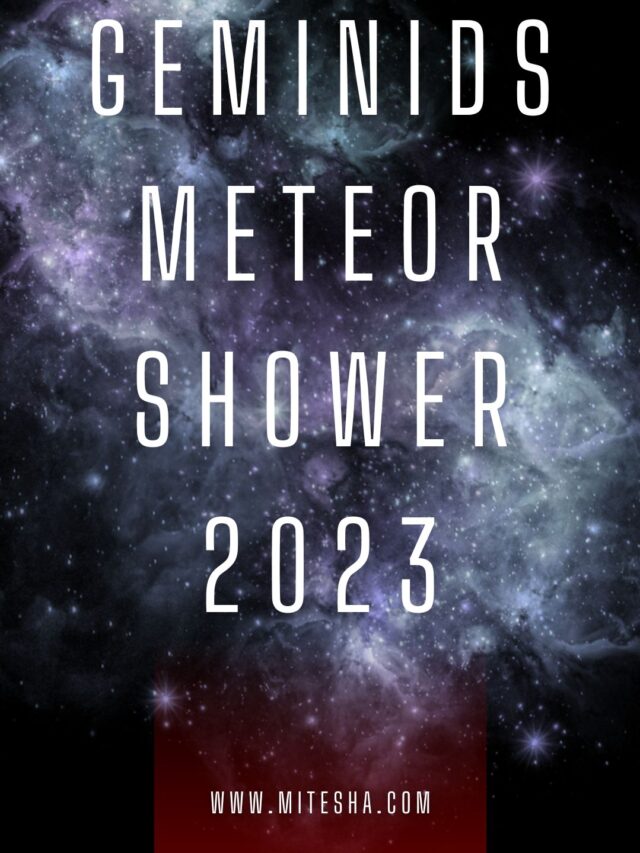 Geminids meteor shower 2023