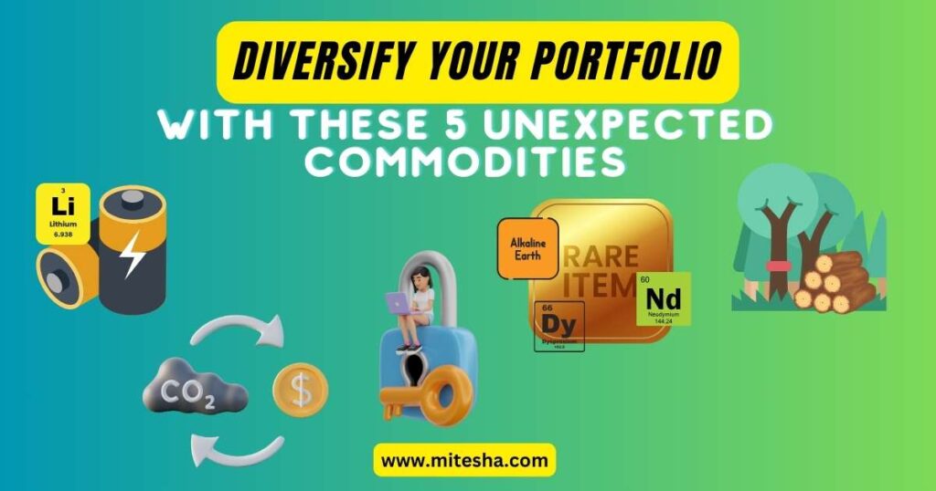 Diversify Your Portfolio with these 5 Unexpected Commodities